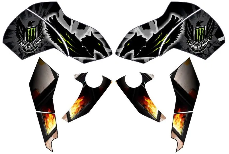 Tuning Para Motos Yamaha Fz, Stickers Tuneados, Fox, Monster ...