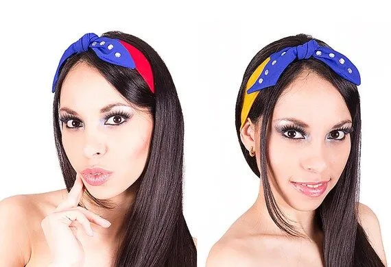 Turbante Tricolor con la Bandera de Venezuela // por VrolokClothing