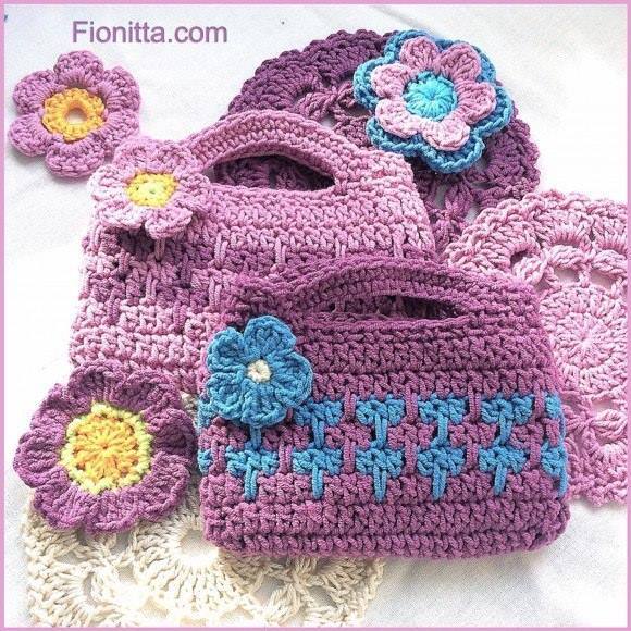 Tutorial #65: Bolso tejido a Crochet ~ CTejidas [Crochet y Dos Agujas]