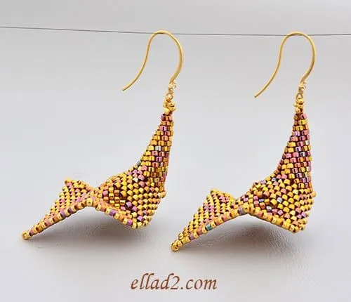 Tutorial Aretes Lilly-Tutoriales y Patrones de Abalorios de Ellad2