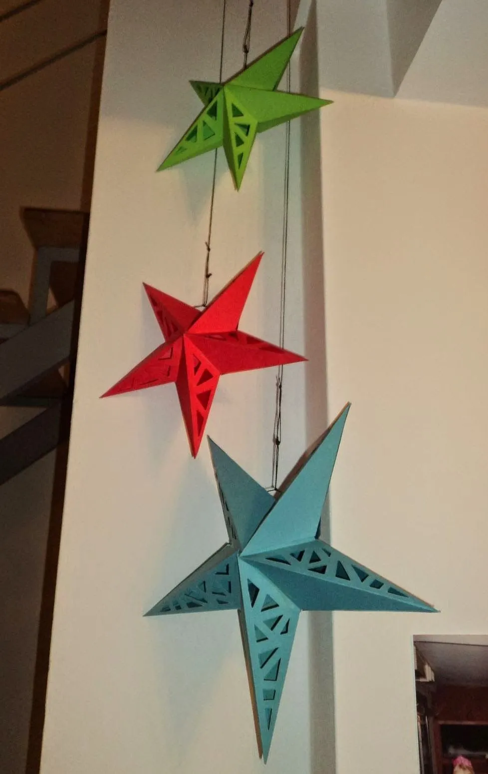 Tutorial de Artesanías: Moldes Lámpara Estrella de papel Tutorial de Artesanías: Moldes Lámpara Estrella de papel