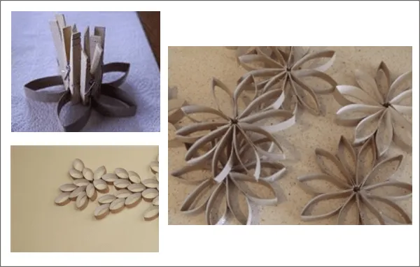 Tutorial de Artesanías: Reciclando rollos de papel de baño Tutorial de Artesanías: Reciclando rollos de papel de baño