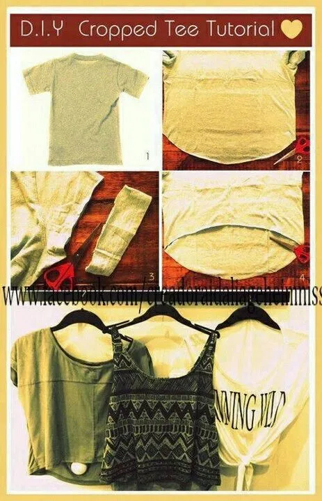 Tutorial para hacer blusas | Manualidades faciles | Pinterest ... Tutorial para hacer blusas | Manualidades faciles | Pinterest ...