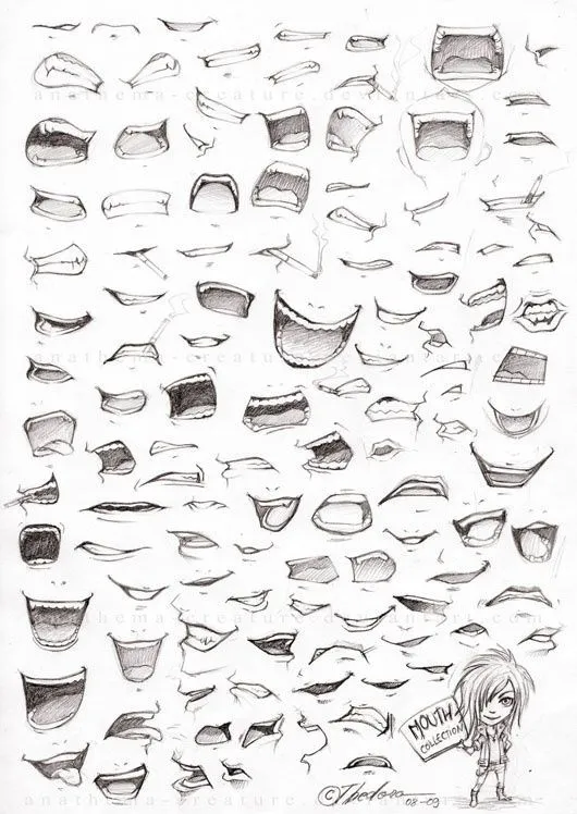 tutorial bocas | anime | Pinterest | Mouths, Help Me and Anime tutorial bocas | anime | Pinterest | Mouths, Help Me and Anime