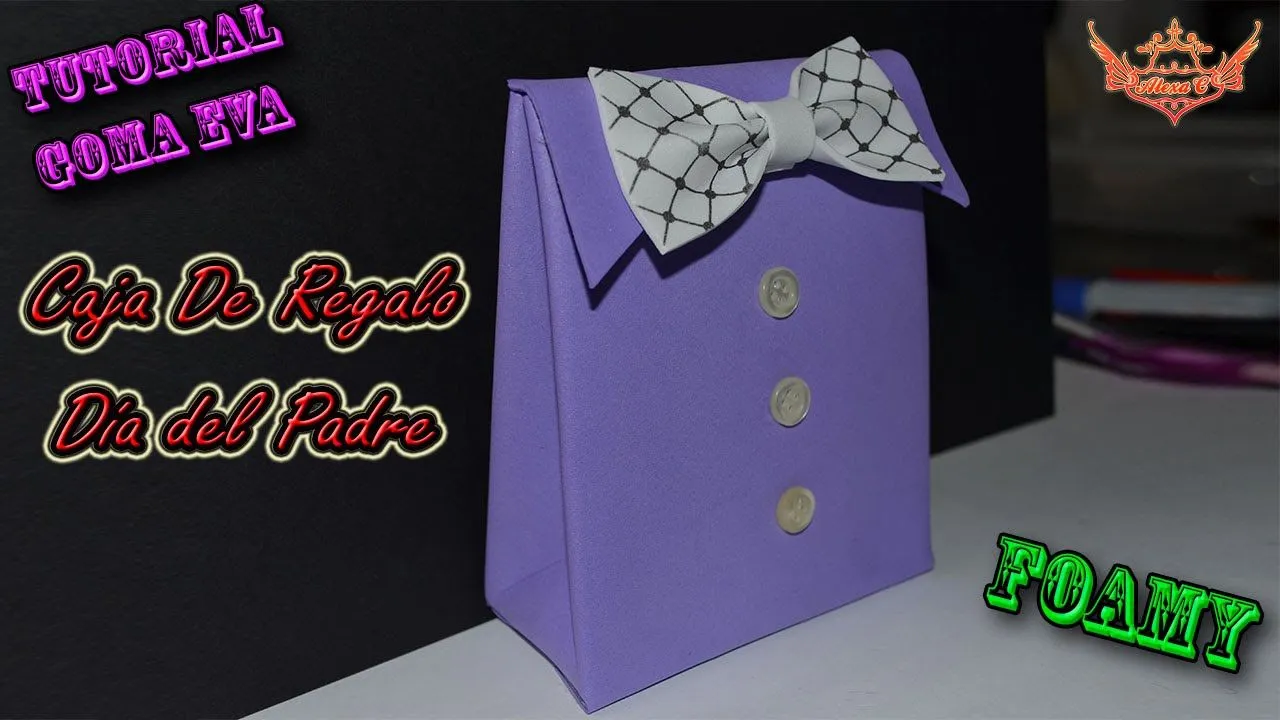 ♥ Tutorial: Cajita para regalo de Goma Eva (Foamy) ♥ - YouTube ♥ Tutorial: Cajita para regalo de Goma Eva (Foamy) ♥ - YouTube