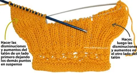 Tutorial calcetines de punto con dos agujas | Ideas para el hogar ... Tutorial calcetines de punto con dos agujas | Ideas para el hogar ...