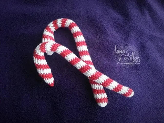 Tutorial Caramelo Navidad Candy Cane Crochet o Ganchillo Paso a ... Tutorial Caramelo Navidad Candy Cane Crochet o Ganchillo Paso a ...