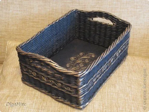 tutorial | Cesteria con papel periodico | Pinterest tutorial | Cesteria con papel periodico | Pinterest