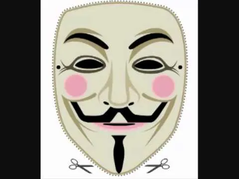 TUTORIAL (Como Hacer la Mascara de ANONYMOUS) - YouTube