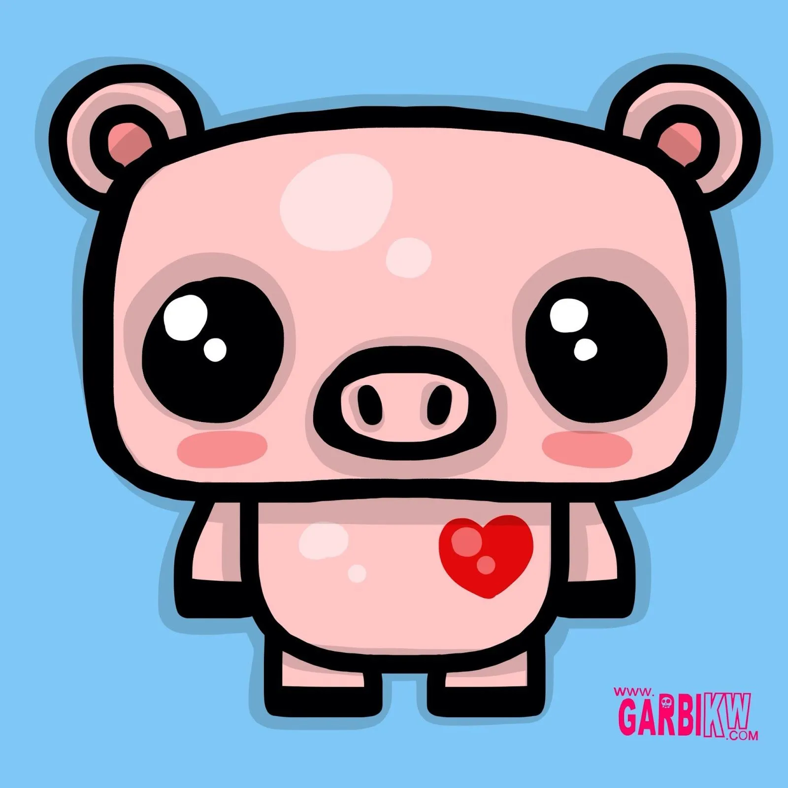 Tutorial Cómo Dibujar un Cerdito estilo Kawaii | Dibujando Tutoriales Tutorial Cómo Dibujar un Cerdito estilo Kawaii | Dibujando Tutoriales