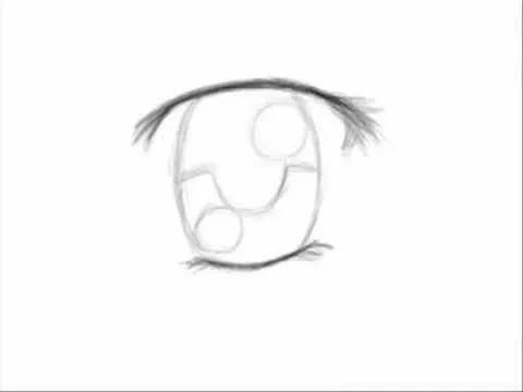 tutorial para dibujar ojos de anime - YouTube tutorial para dibujar ojos de anime - YouTube