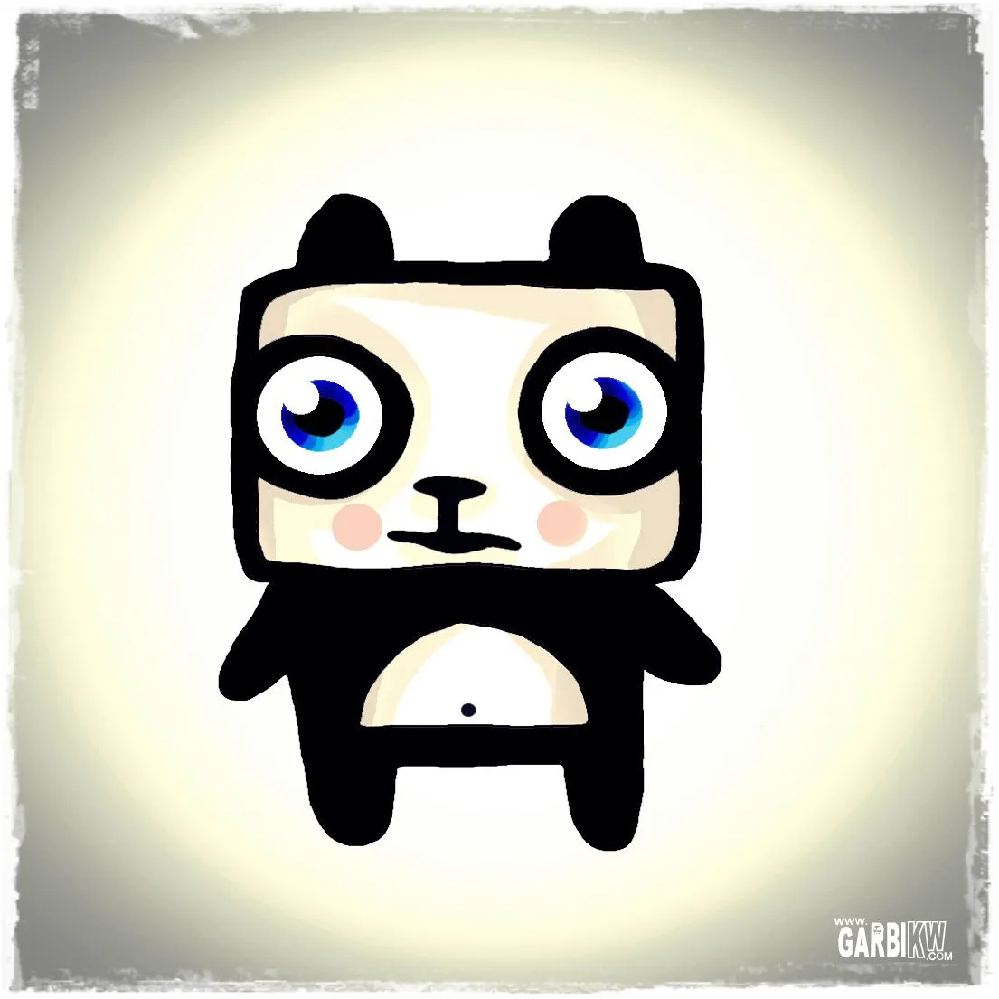 Tutorial Cómo dibujar una oso panda de dibujos animados por Garbi ... Tutorial Cómo dibujar una oso panda de dibujos animados por Garbi ...