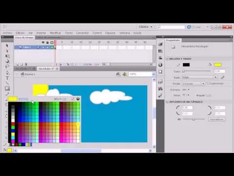 Tutorial como dibujar un paisaje en Flash CS5 - YouTube Tutorial como dibujar un paisaje en Flash CS5 - YouTube