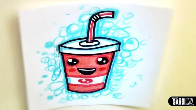 Tutorial Cómo dibujar un refresco lindo - Dibujos sencillos y ... Tutorial Cómo dibujar un refresco lindo - Dibujos sencillos y ...