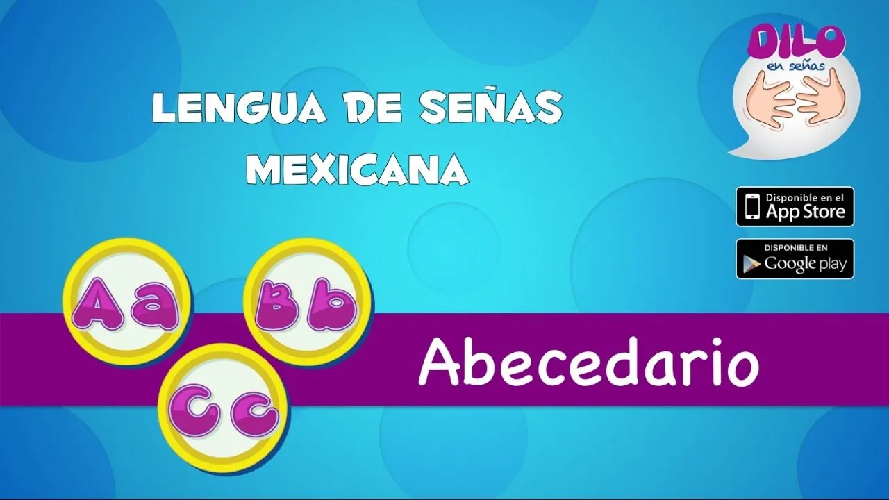Tutorial Dilo en señas - LSM - Abecedario - YouTube Tutorial Dilo en señas - LSM - Abecedario - YouTube