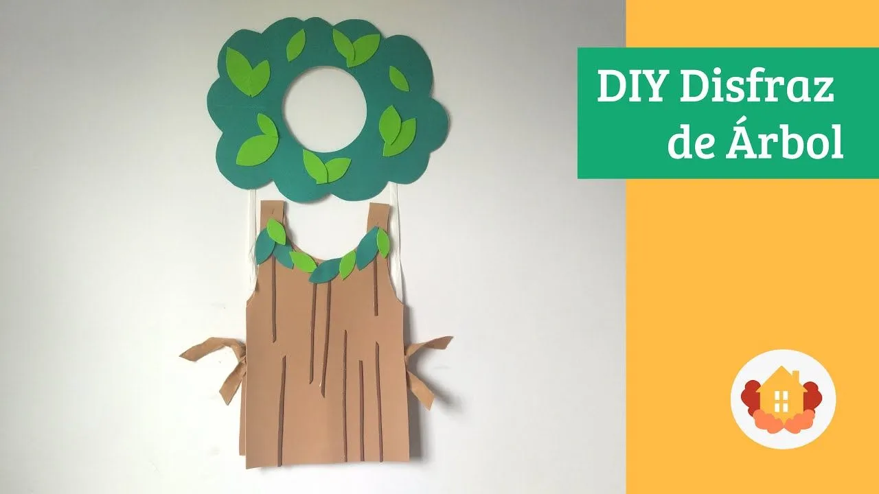 Tutorial Para Hacer Disfraz De Árbol - La Casita Curiosa Tutorial Para Hacer Disfraz De Árbol - La Casita Curiosa