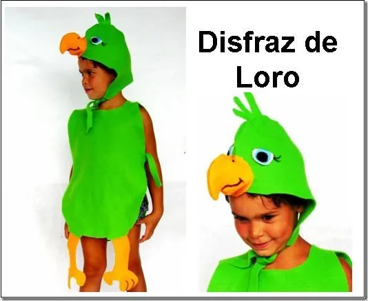 tutorial disfraz de loro para niño | outfits / fashion / clothes ...