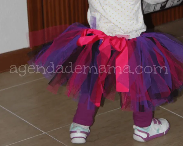 Tutorial: Falda de tul sin coser para carnaval | La agenda de mamá Tutorial: Falda de tul sin coser para carnaval | La agenda de mamá