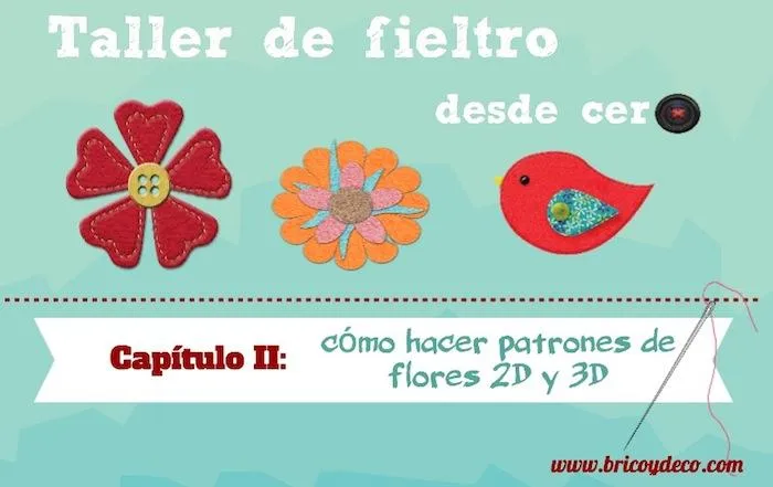 tutorial fieltro patrones | facilisimo.com