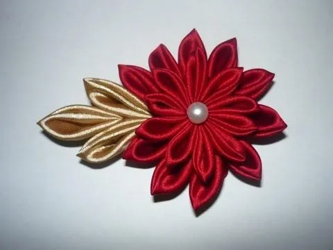 Tutorial flores kanzashi en tela fáciles. D.I.Y Kanzashi flowers ... Tutorial flores kanzashi en tela fáciles. D.I.Y Kanzashi flowers ...