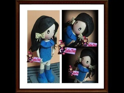 Tutorial fofucha Gorjuss Parte 3. La cabeza - YouTube Tutorial fofucha Gorjuss Parte 3. La cabeza - YouTube