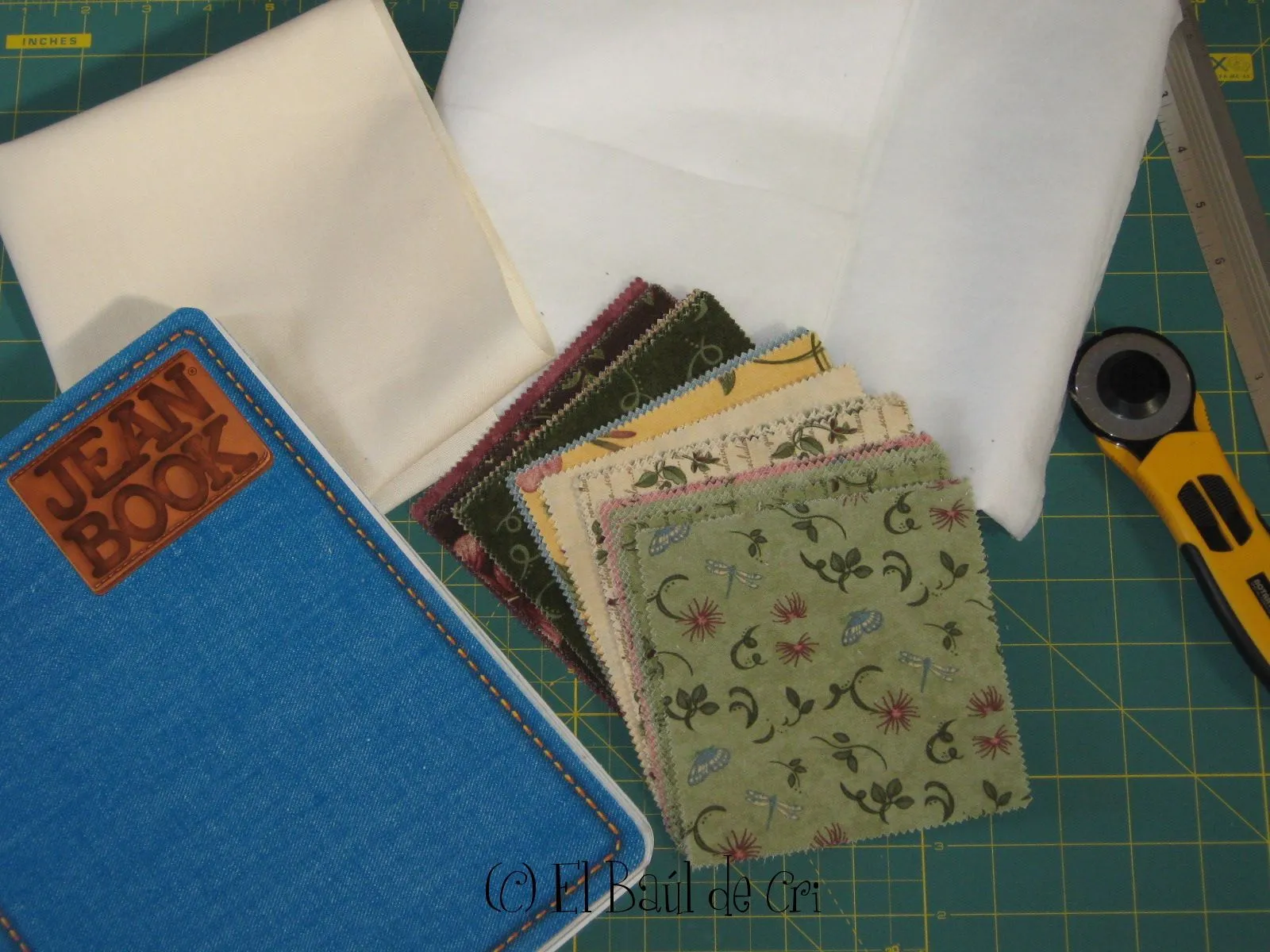 Tutorial: Forro de cuaderno en patchwork « El Baúl de Cri Tutorial: Forro de cuaderno en patchwork « El Baúl de Cri