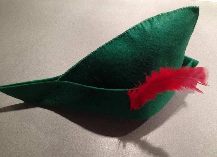 Tutorial de gorro para el disfraz de Peter Pan | Con tus manitas Tutorial de gorro para el disfraz de Peter Pan | Con tus manitas
