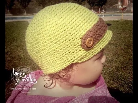 Tutorial Gorro Niño Crochet o Ganchillo Baby Hat (English ... Tutorial Gorro Niño Crochet o Ganchillo Baby Hat (English ...