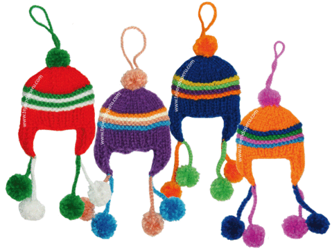 Tutorial: gorros peruanos (chullos) tejidos en dos agujas o ...