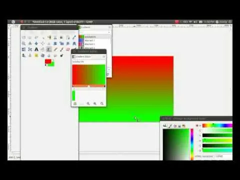 tutorial html y gimp - hacer un degradado - YouTube tutorial html y gimp - hacer un degradado - YouTube