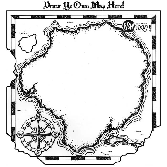 Tutorial para hacer invitaciones de mapa del tesoro. - Ideas y ...