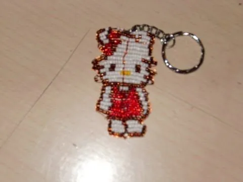 Tutorial Kitty hecha en chaquira 2 de 4. - YouTube Tutorial Kitty hecha en chaquira 2 de 4. - YouTube