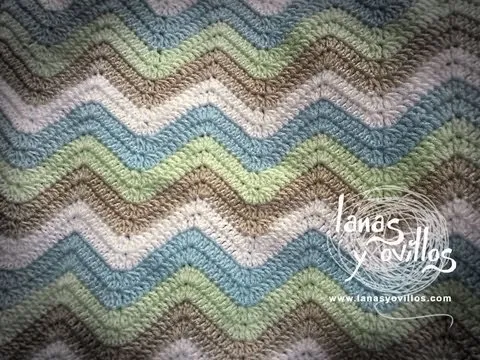Tutorial Manta Zig Zag a Crochet o Ganchillo Paso a Paso en ... Tutorial Manta Zig Zag a Crochet o Ganchillo Paso a Paso en ...