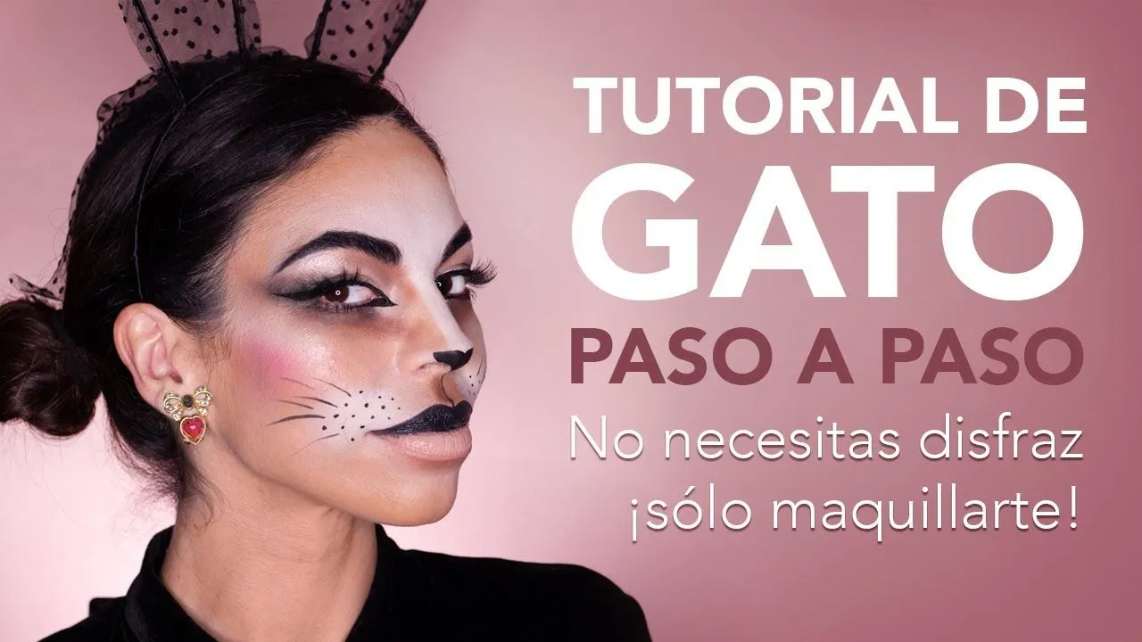 Tutorial de maquillaje de gato para carnaval | Muy fácil - YouTube Tutorial de maquillaje de gato para carnaval | Muy fácil - YouTube
