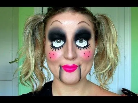TUTORIAL: Maquillaje de HALLOWEEN!! MUÑECA DIABÓLICA / ventrilocuo ... TUTORIAL: Maquillaje de HALLOWEEN!! MUÑECA DIABÓLICA / ventrilocuo ...