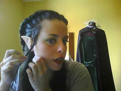 Tutorial de maquillaje: Como poner orejas de Elfo - YouTube