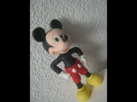 tutorial Mickey mouse clay, polymer clay - Youtube Downloader mp3