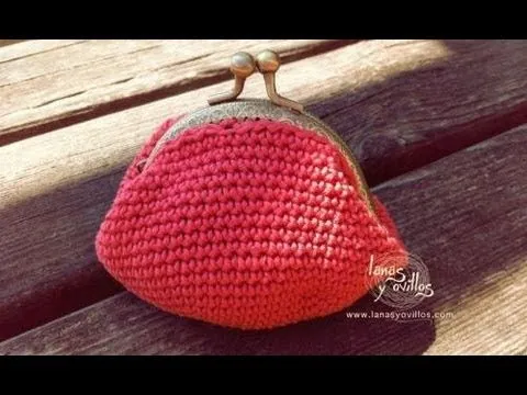 Tutorial Monedero Crochet o Ganchillo Cierre Metálico Coin Purse ...