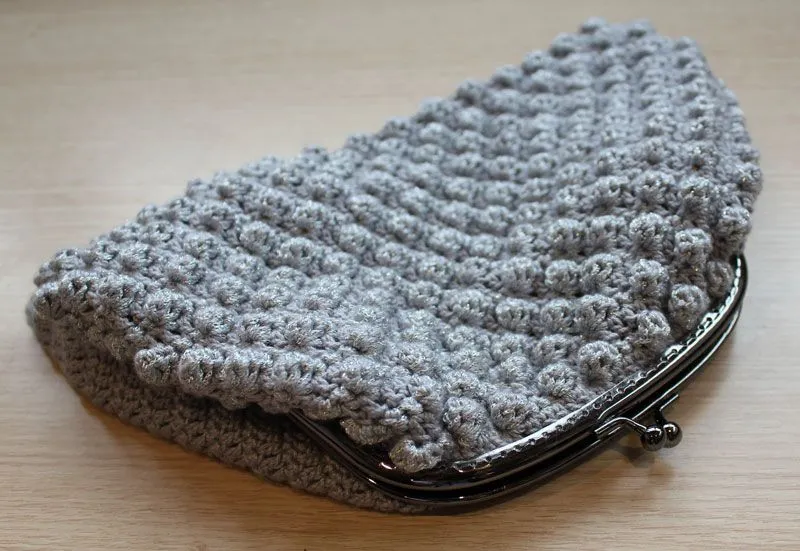 Tutorial: monedero de ganchillo con boquilla | La Casa de los ... Tutorial: monedero de ganchillo con boquilla | La Casa de los ...
