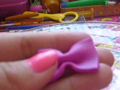 tutorial moño de porcelana fria/arcilla polimerica - YouTube tutorial moño de porcelana fria/arcilla polimerica - YouTube