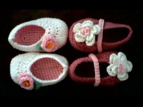 tutorial para hacer patrones de zapatos de crochet - YouTube