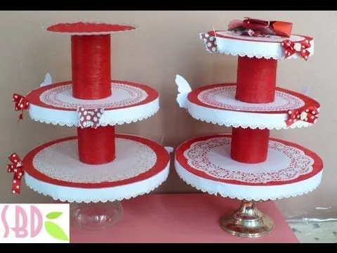 Tutorial: Porta Cupcakes! - DIY Cupcakes stand! - YouTube Tutorial: Porta Cupcakes! - DIY Cupcakes stand! - YouTube