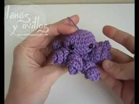 Tutorial Pulpo Octopus Amigurumi (English Subtitles) - YouTube Tutorial Pulpo Octopus Amigurumi (English Subtitles) - YouTube