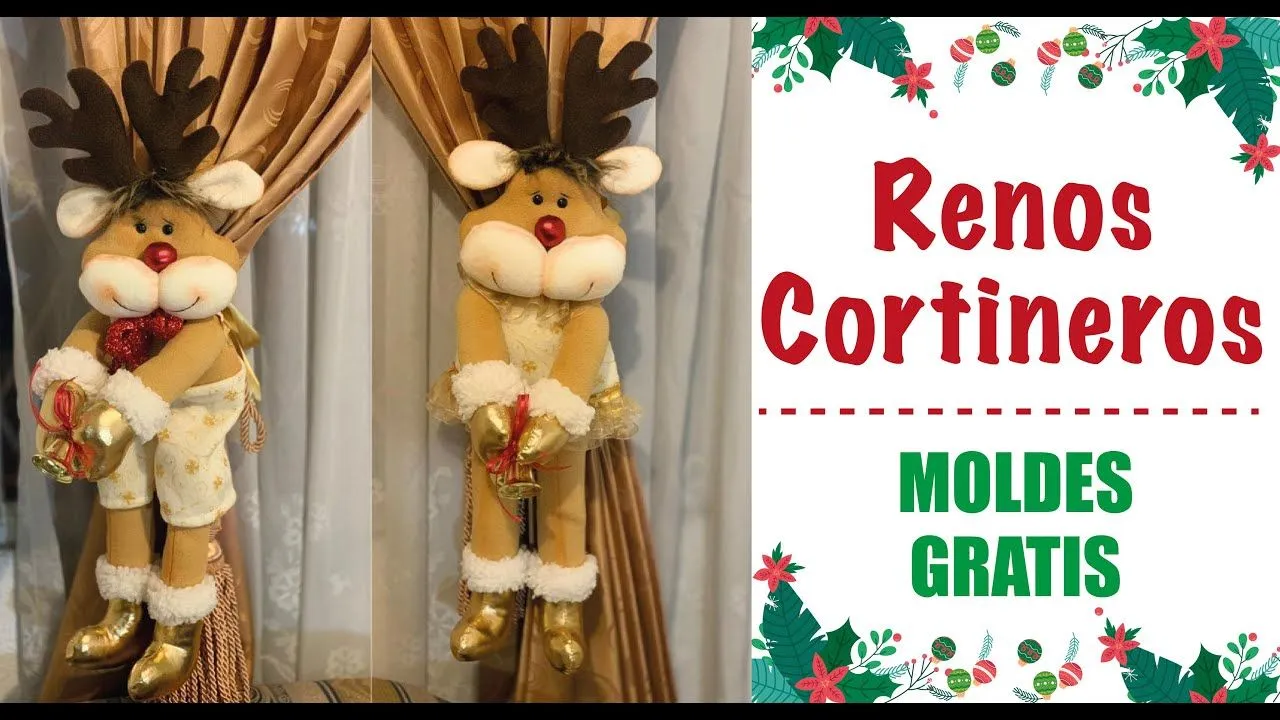 Tutorial Renos Cortineros - MOLDES GRATIS - YouTube Tutorial Renos Cortineros - MOLDES GRATIS - YouTube