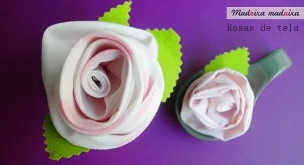 Tutorial: unas rosas de tela | cocodivision