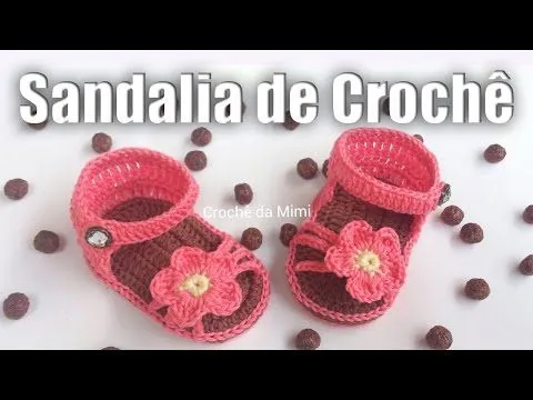 Tutorial Sandalias Bebé Crochet o Ganchillo - Phimtk