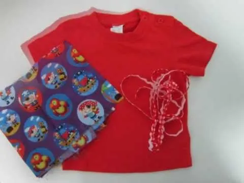 Tutorial Telaspedro.com - Cómo decorar una camiseta con tela - YouTube