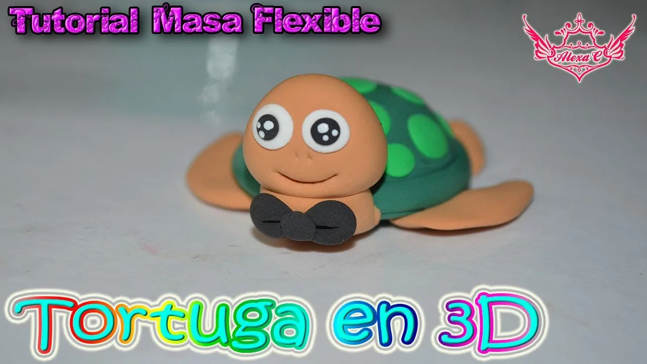 ♥ Tutorial: Tortuga de Masa Flexible ♥ - YouTube ♥ Tutorial: Tortuga de Masa Flexible ♥ - YouTube