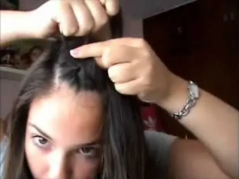 tutorial, Como hacer una trenza de espiga - YouTube