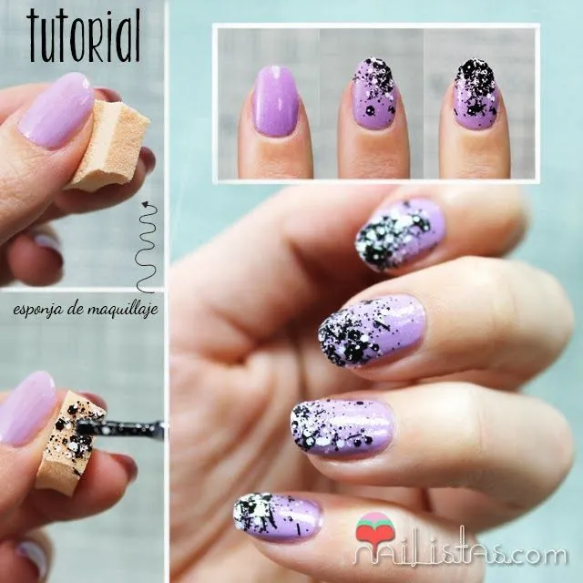 Tutorial de uñas decoradas fácil | Astor Play the Graffiti http ...